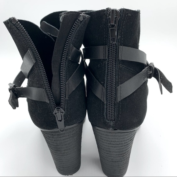 Black Suede Carlos Santana Boots - Picture 7 of 8